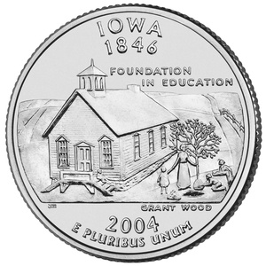 2004 Quarter - D - Iowa reverse